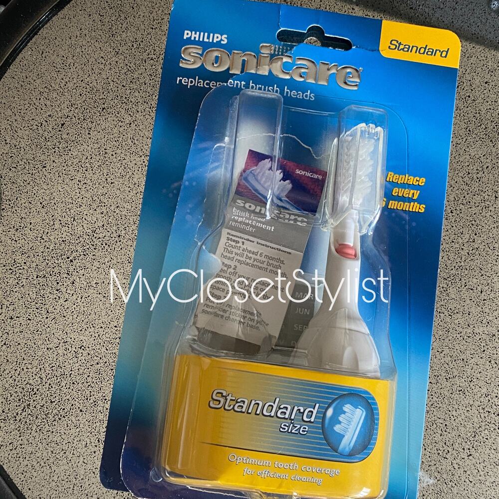 Philips Sonicare Replacement brush head NEW! older model 4000 PS QP PL CL SE PR - Picture 5 of 6